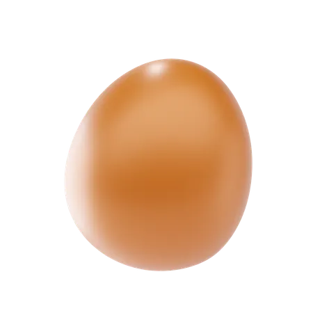 Egg  3D Icon