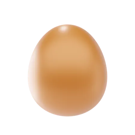 Egg  3D Icon