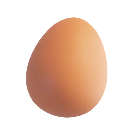 Egg  3D Icon