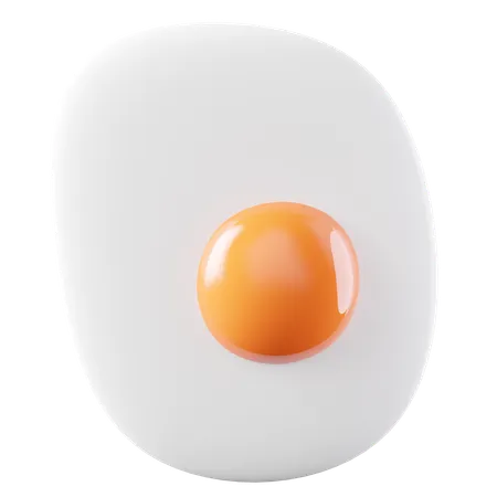 Egg  3D Icon