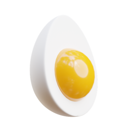 Egg  3D Icon