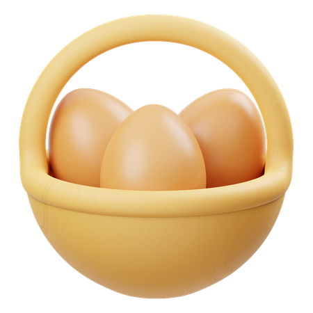 Egg  3D Icon