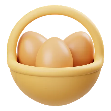 Egg  3D Icon