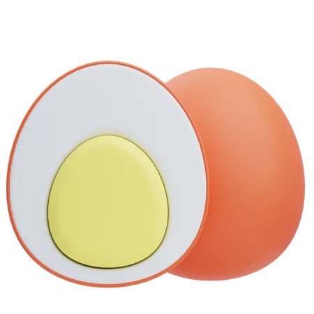 Egg  3D Icon