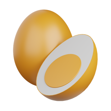 Egg  3D Icon