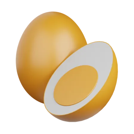 Egg  3D Icon