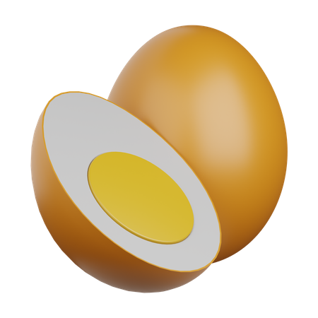 Egg  3D Icon