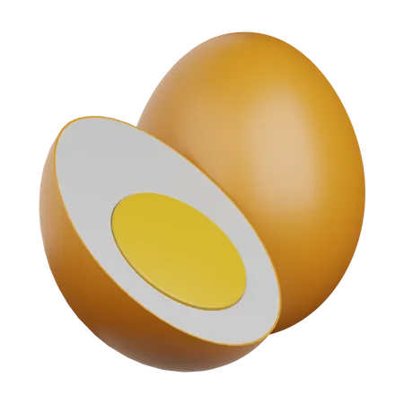 Egg  3D Icon