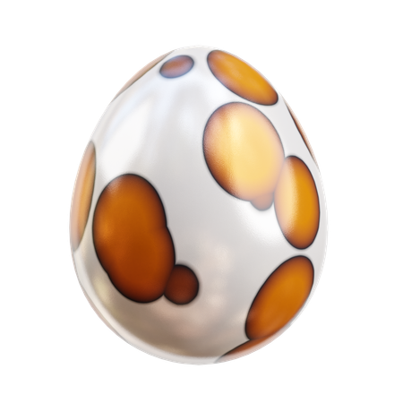 Egg  3D Icon