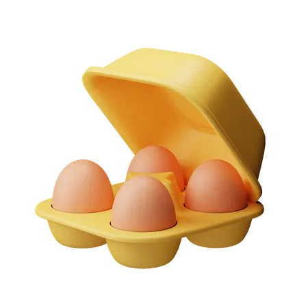 Egg  3D Icon