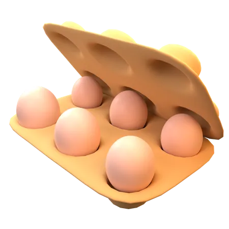 Egg  3D Icon