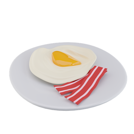 Egg  3D Icon