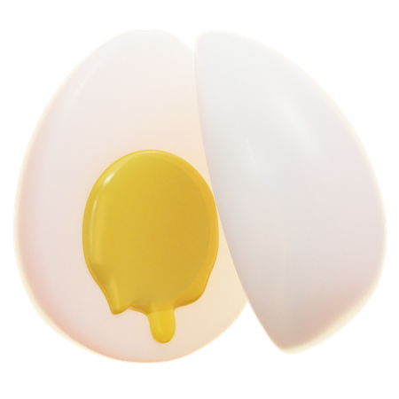Egg  3D Icon