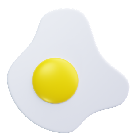 Egg  3D Icon