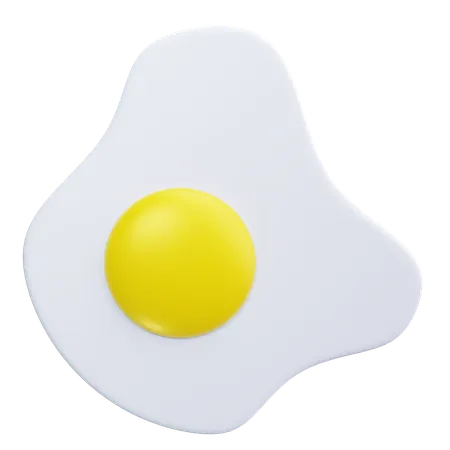 Egg  3D Icon