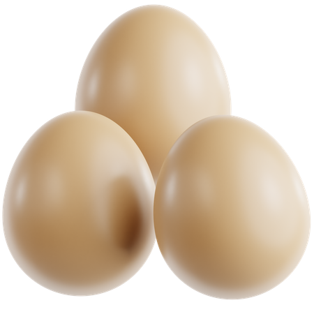 Egg  3D Icon