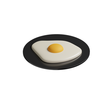 Egg  3D Icon
