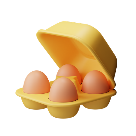 Egg  3D Icon