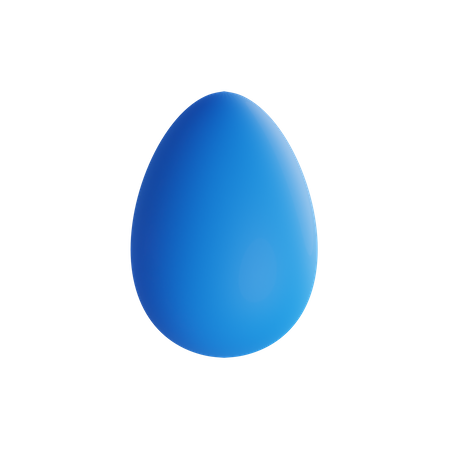 Egg  3D Illustration