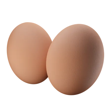 Egg  3D Illustration