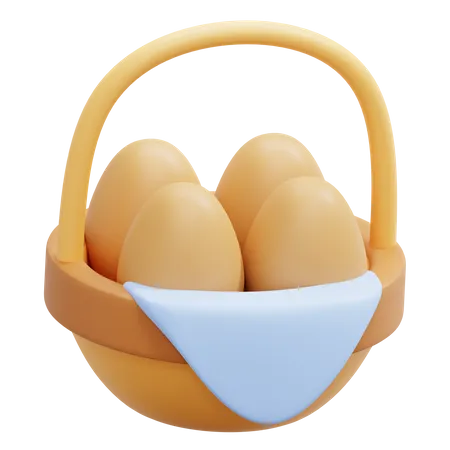 Egg 3D Icon