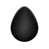 egg abstract shape 3d logo