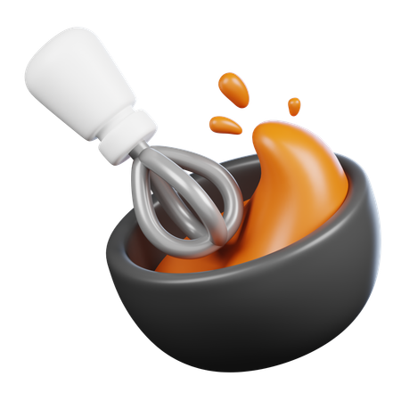 Egg Beater  3D Icon