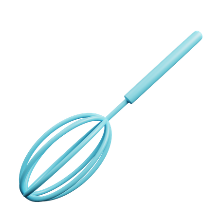 Egg beater  3D Illustration