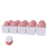 egg carton design assets