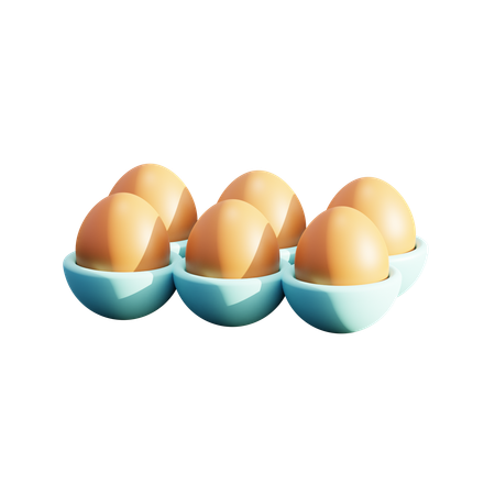 Egg Crate  3D Icon