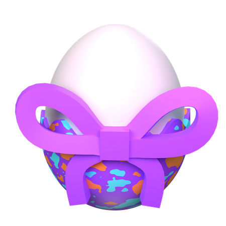 Egg Gift  3D Icon