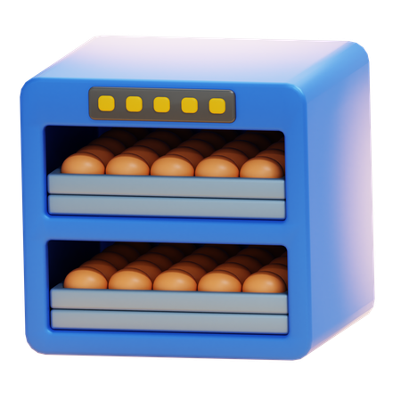 EGG INCUBATOR  3D Icon