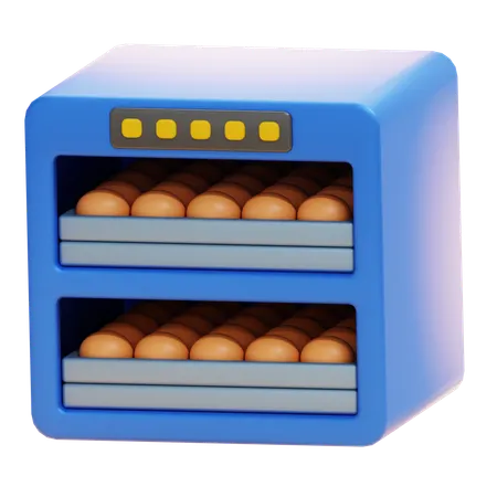 EGG INCUBATOR  3D Icon