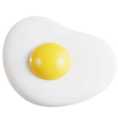 Egg Omelette  3D Icon