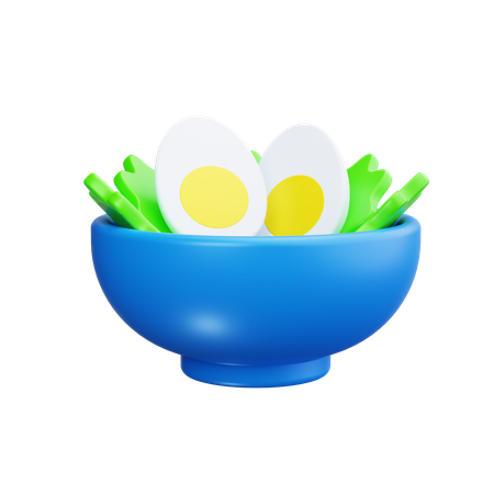 Egg Salad  3D Icon