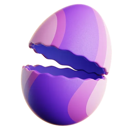 Egg Shell  3D Icon