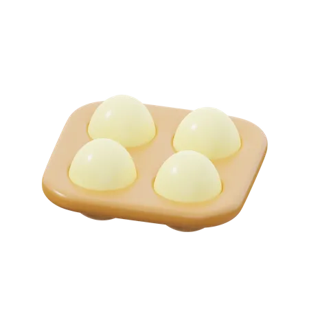 Egg Tray  3D Icon