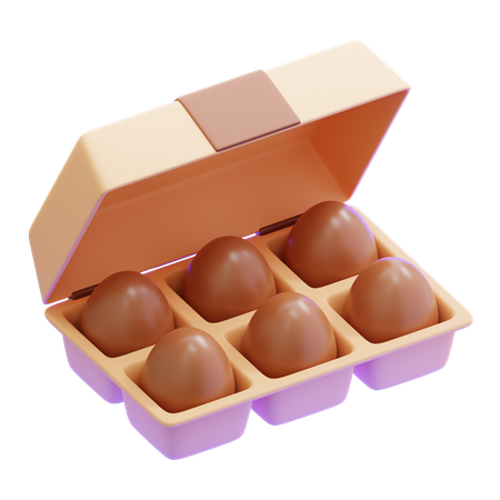 EGG TRAY  3D Icon
