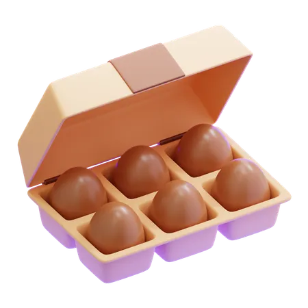 EGG TRAY  3D Icon