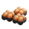 graphics of egg carton