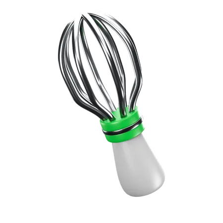 Egg Whisk  3D Icon