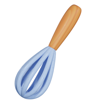 Egg Wisk  3D Icon