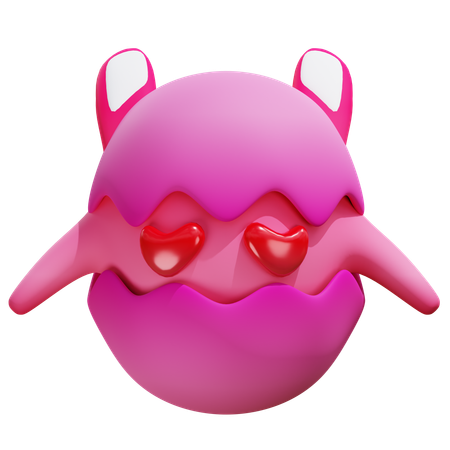 Amor de eggbot  3D Icon