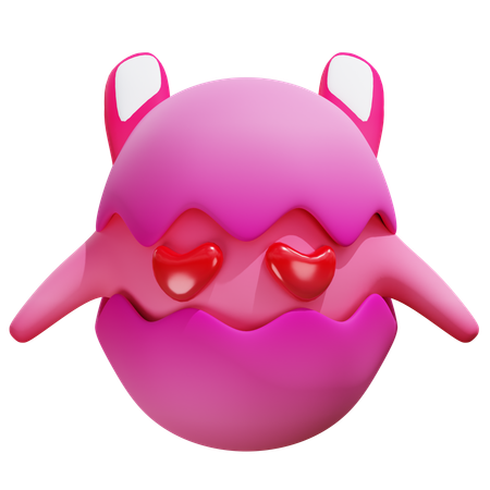 Amour d'oeufbot  3D Icon