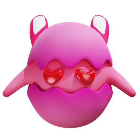 Amour d'oeufbot  3D Icon