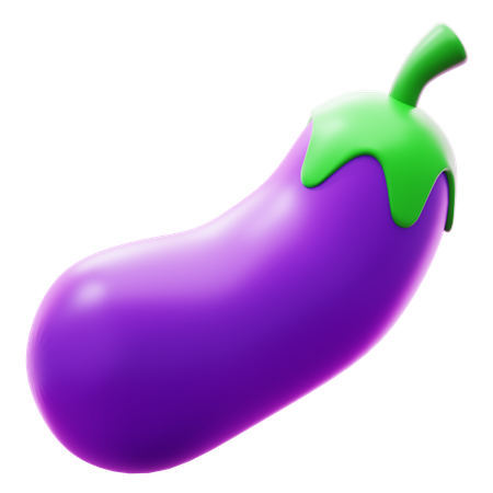 EGGPLANT  3D Icon