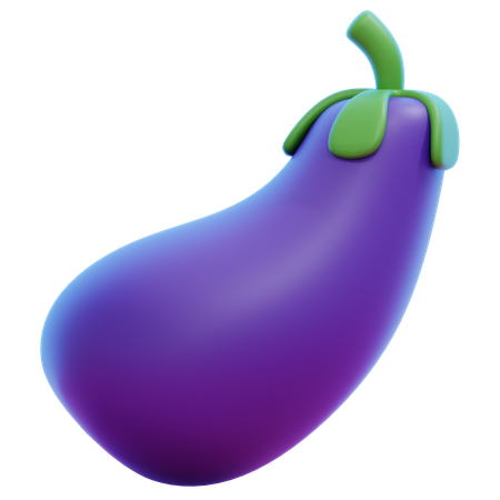 EGGPLANT  3D Icon