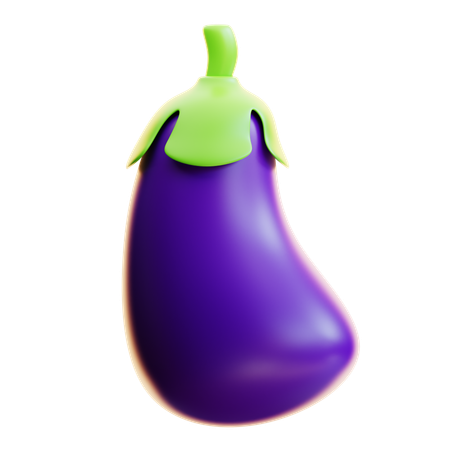 EGGPLANT  3D Icon