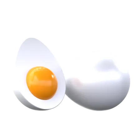 Eggs 3 D Diet And Nutrition Icon 3D Icon