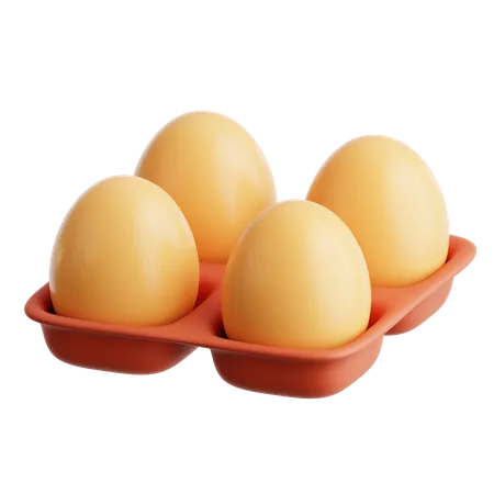달걀  3D Icon